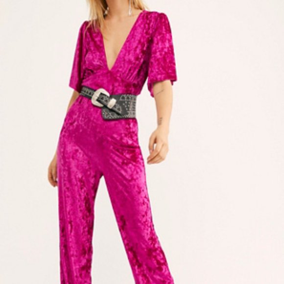Free People Pants - Free People Night Fever Jumpsuit